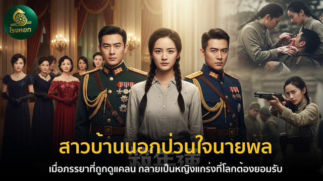 สาวบ้านนอกป่วนใจนายพล – เมื่อภรรยาที่ถูกดูแคลน กลายเป็นหญิงแกร่งที่โลกต้องยอมรับ