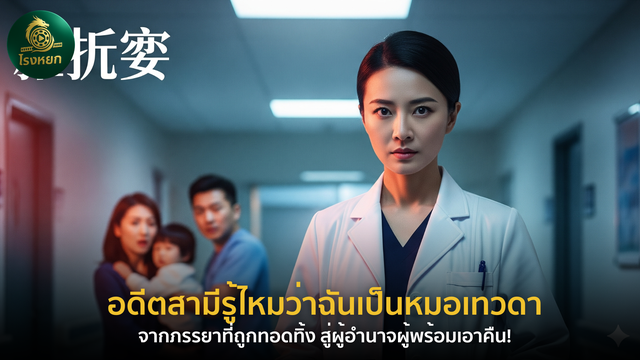 อดีตสามีรู้ไหมว่าฉันเป็นหมอเทวดา – จากภรรยาที่ถูกทอดทิ้ง สู่ผู้อำนาจผู้พร้อมเอาคืน!