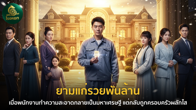ยามแก่รวยพันล้าน – เมื่อพนักงานทำความสะอาดกลายเป็นมหาเศรษฐี แต่กลับถูกครอบครัวผลักไส