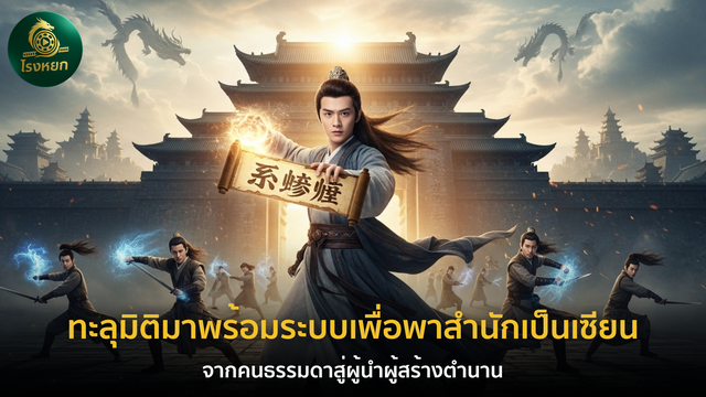 ทะลุมิติมาพร้อมระบบเพื่อพาสำนักเป็นเซียน – จากคนธรรมดาสู่ผู้นำผู้สร้างตำนาน