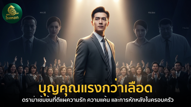 บุญคุณแรงกว่าเลือด – ดราม่าเข้มข้นที่ตีแผ่ความรัก ความแค้น และการหักหลังในครอบครัว
