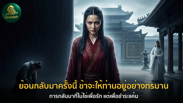 ย้อนกลับมาครั้งนี้ ข้าจะให้ท่านอยู่อย่างทรมาน – การกลับมาที่ไม่ใช่เพื่อรัก แต่เพื่อชำระแค้น