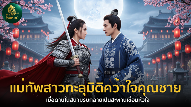 แม่ทัพสาวทะลุมิติคว้าใจคุณชาย – เมื่อดาบในสนามรบกลายเป็นสะพานเชื่อมหัวใจ