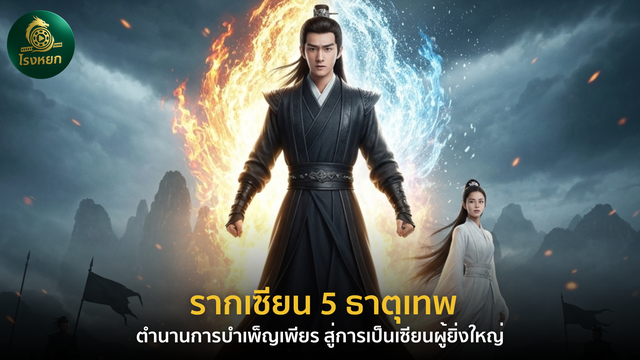 รากเซียน 5 ธาตุเทพ – ตำนานการบำเพ็ญเพียร สู่การเป็นเซียนผู้ยิ่งใหญ่