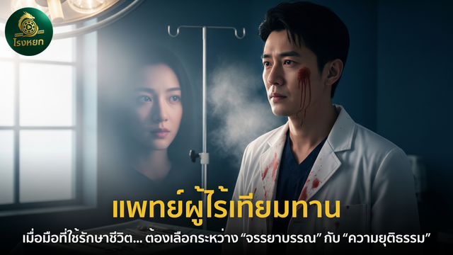 แพทย์ผู้ไร้เทียมทาน – เมื่อมือที่ใช้รักษาชีวิต... ต้องเลือกระหว่าง “จรรยาบรรณ” กับ “ความยุติธรรม”