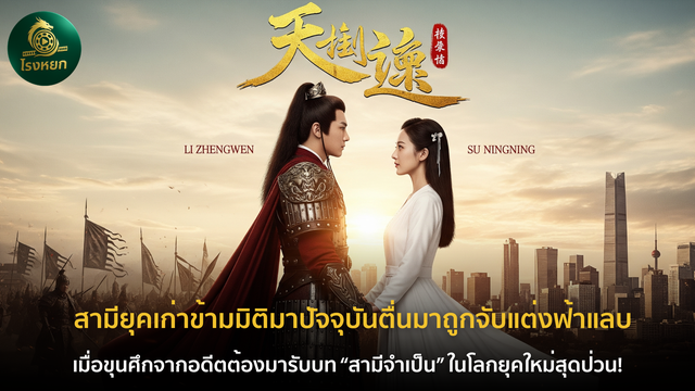 สามียุคเก่าข้ามมิติมาปัจจุบันตื่นมาถูกจับแต่งฟ้าแลบ – เมื่อขุนศึกจากอดีตต้องมารับบท “สามีจำเป็น” ในโลกยุคใหม่สุดป่วน!