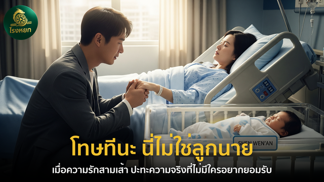 โทษทีนะ นี่ไม่ใช่ลูกนาย – เมื่อความรักสามเส้า ปะทะความจริงที่ไม่มีใครอยากยอมรับ