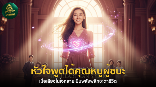 หัวใจพูดได้คุณหนูผู้ชนะ – เมื่อเสียงในใจกลายเป็นพลังพลิกชะตาชีวิต