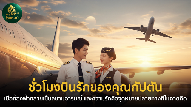 ชั่วโมงบินรักของคุณกัปตัน — เมื่อท้องฟ้ากลายเป็นสนามอารมณ์ และความรักคือจุดหมายปลายทางที่ไม่คาดคิด