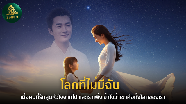 โลกที่ไม่มีฉัน – เมื่อคนที่รักสุดหัวใจจากไป และเราเพิ่งเข้าใจว่าเขาคือทั้งโลกของเรา