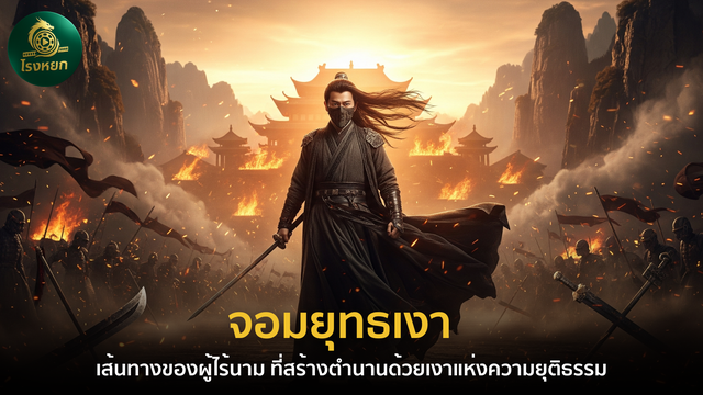 จอมยุทธเงา – เส้นทางของผู้ไร้นาม ที่สร้างตำนานด้วยเงาแห่งความยุติธรรม