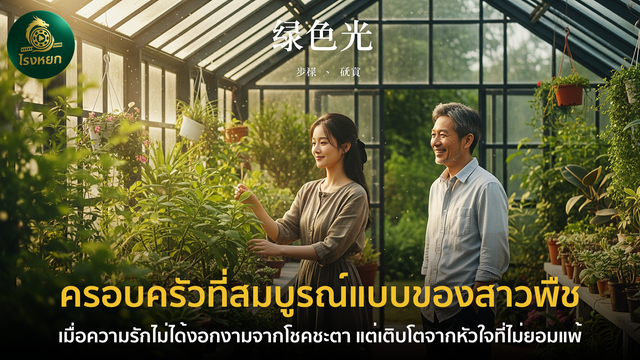 ครอบครัวที่สมบูรณ์แบบของสาวพืช — เมื่อความรักไม่ได้งอกงามจากโชคชะตา แต่เติบโตจากหัวใจที่ไม่ยอมแพ้