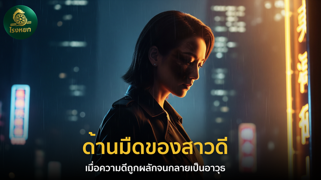 ด้านมืดของสาวดี — เมื่อความดีถูกผลักจนกลายเป็นอาวุธ