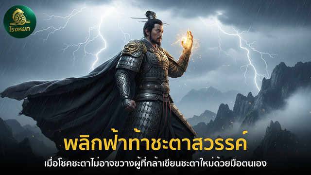 พลิกฟ้าท้าชะตาสวรรค์ — เมื่อโชคชะตาไม่อาจขวางผู้ที่กล้าเขียนชะตาใหม่ด้วยมือตนเอง